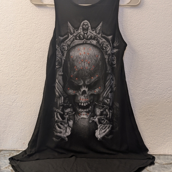 Universal Tops - Universal Studios Black Graphic Tanktop